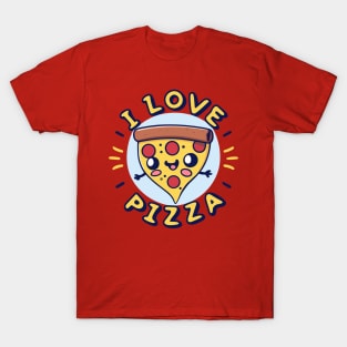 Love Pizza! Pizza Lover T-Shirt